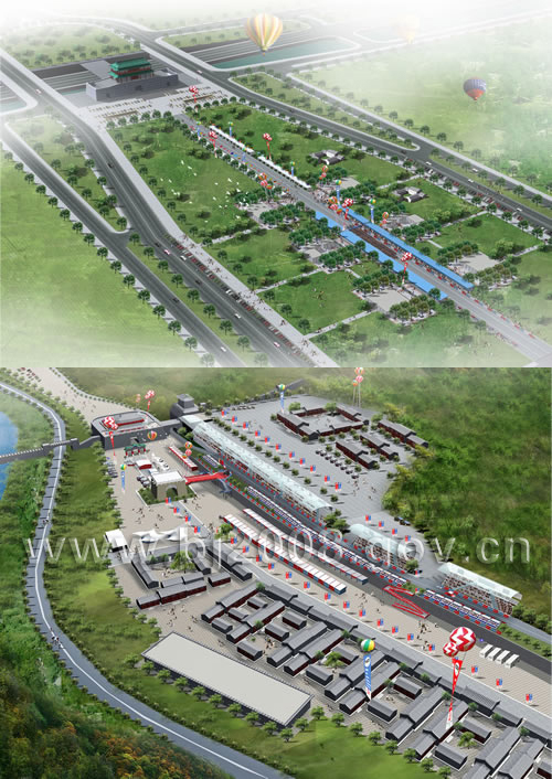 城区公路自行车赛场