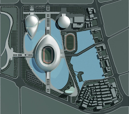 奥运会天津分赛场--天津奥林匹克中心体育场